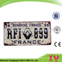 Special Design Widely Used OEM Acceptable Car Plate